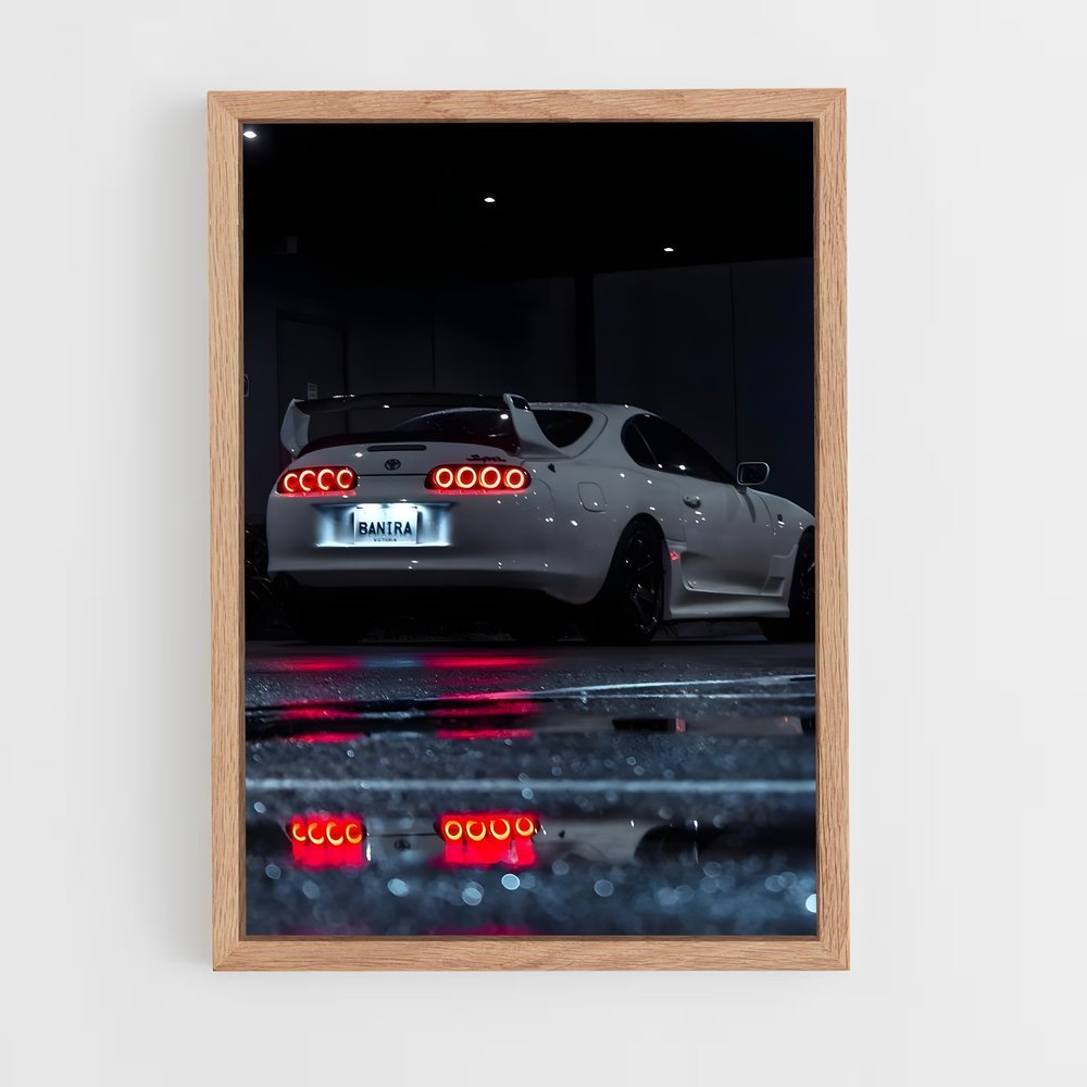 Poster Supra Turbo Dreams – affiche Toyota (vue 4)